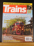 Trains Magazine 2019 June Keystone Railroading Milw Rd Promontory line after 186