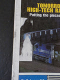Railway Age 1990 September Tomorrows igh tech railroad Circumferential line Chic