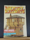 Model Railways Magazine 1988 November Fence Houses LMS Albion Bus Scale Drawings