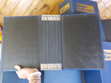 Model Railroader Magazine Binders 5 approx 5 inch binders with rods Blue USED