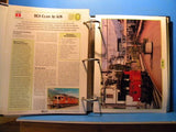 Legendary Trains 3 ring binder of cards with photo / information about the card