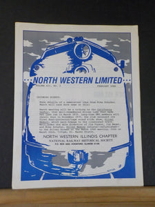 Northwestern Limited Vol 12 #2 February 1980 North Western Illinois Railway His