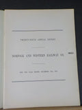 Norfolk and Western Railway Annual Report 29th year ended December 31 1924 MAP