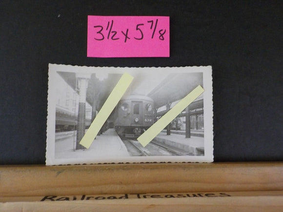 Photo Pacific Electric Trolley Car #432 3.5 x 5 7/8 inches  Black & white