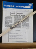 Conrail News Clip Lot of 8 1985 August Various issues