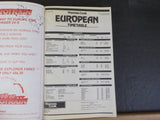 Thomas Cook European Timetable 1990 Summer Rail Services May 27-June 30 1990