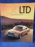 Ford 1981 LTD original sales brochure