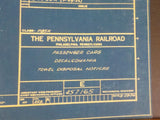 Blueprint PRR Decalcomania Towel Disposal Notices 457165