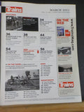 Trains Magazine 2011 March Civisl War rails Philadelphia 30th St Station