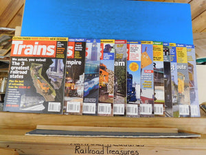 Trains Magazine Complete Year 2007 12 issues