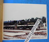 Photo Southern Railroad Locomotive #1111 #1130 8 X 10 Color Birmingham al 1980
