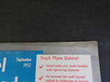 Model Railroader Magazine 1952 September Oil derrick Good benchwork Ma&Pa 2-8-0