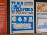 Train Shed Cyclopedia Lot #18 #44 Index lot of 3