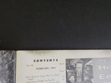 Norfolk and Western Magazine 1964 February    Cut Cover