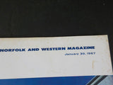 Norfolk and Western Magazine 1967 January  Employee  N&Ws Transport System