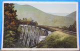 Postcard Frankenstein Trestle Crawford Notch White Mountains New Hampshire