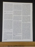 Rollsign Magazine of New England Transit News 1999 March / April Breda type 8 as