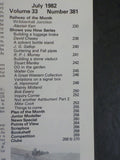 Railway Modeller 1982 July V33 #381 Building a luggage brake
