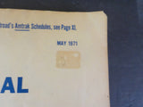 Official Guide of the Railways 1971 May US Puerto Rico Canada Mexico Cuba