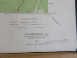 Map Pennsylvania State Maps Lot of 3 Altoona Hollidaysburg Harrisburg West