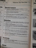 Railroad Model Craftsman Magazine 1991 April Diesels Modeling ideas SD50 plans