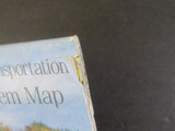 Map CSX Transportation System Map 1999    Damage