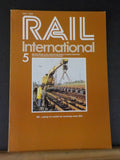 Rail International 1982 #5 May DB: Laying of a switch by revolving crane (SK)