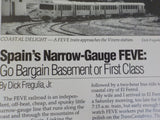 International Railway Traveler No 55 1993 May June Spain narrow gauge FEVE