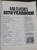 Rail Classics Magazine 1978 Yearbook Big Railroads Short Lines Alco PA Logging