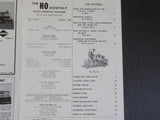 HO Monthly 1950 October Prototype signlas Interurban work cars Flashing oil sign