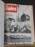 Trains Magazine Bound Volume 27-28 Nov 1966 - Oct 1968