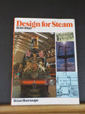 Design For Steam 1830 - 1960 By Brian Haresnape Dust Jacket 1981 edition 176 pag