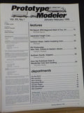 Prototype Modeler 1990 January February NP Hopper Woodchip cars Foreign freight