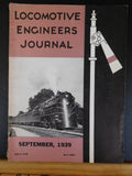 Locomotive Engineers Journal 1939 September Employee Magazines  Air brakes Traii