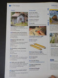 Model Railroader Magazine 2021 February Modular show stopper Snowy Mountain scen
