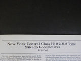 Central Headlight 1985 Second Quarter Class H10 2-8-2 locomotives Summertime bra