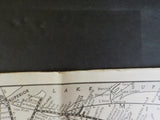 Chicago and Northwestern system public timetable 1955 October 30