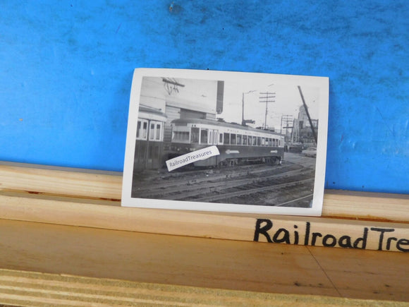 Photo Philadelphia Suburban Transportation #82  5X3.5 Trolley 69th St Pila B&W