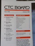 CTC Board Railroads Illustrated #232 Feb 1998  Railroad News Photos Snowplows