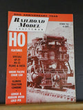 Railroad Model Craftsman Magazine 1963 October GP-35 DD-35 plans & data UP Chair