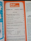 Model Railroader Magazine 1963 September Planning detailing the railroad & its m