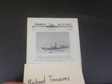 Steamboat Bill #16 1945 April Journal of the Steamship Historical Society