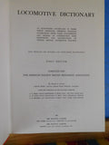 Locomotive Dictionary 1906 First edition Reprint  REd Cover