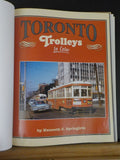 Toronto Trolleys In Color By Kenneth C. Springirth Morning Sun Books w/DJ
