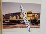 Photo Santa Fe Locomotive #5674 8 X 10 Color Albuquerque NM 1976