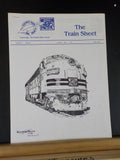 Feather River Rail Society The Train Sheet 1988 Lot of 6 #29-34  Western Pacific