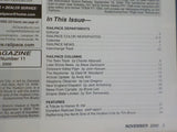 Rail Pace News Magazine 2000 November Railpace North End Huscon Line Railfaning