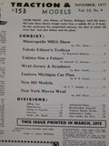 Traction & Models #153 1977 November Third 1978 Mineapolis Toledo Yakima Car Pla