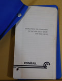 Conrail Instructions for Completion of Time and Delay Report for Train Crews