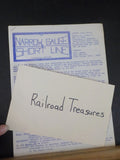 Narrow Gauge & Short Line Historical Society Newsletter 1975 Nov 3 Vol1 #2 Stapl